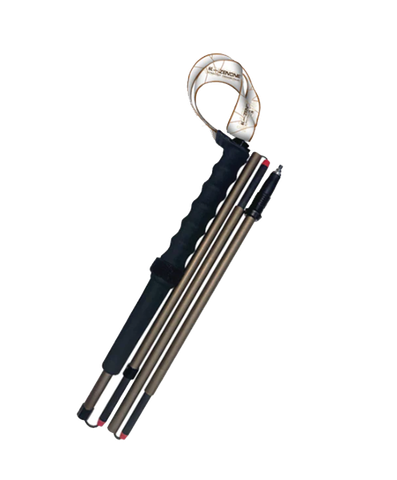  Gậy leo núi chạy trail siêu nhẹ Zenone Z2401 full carbon - Black Gold 