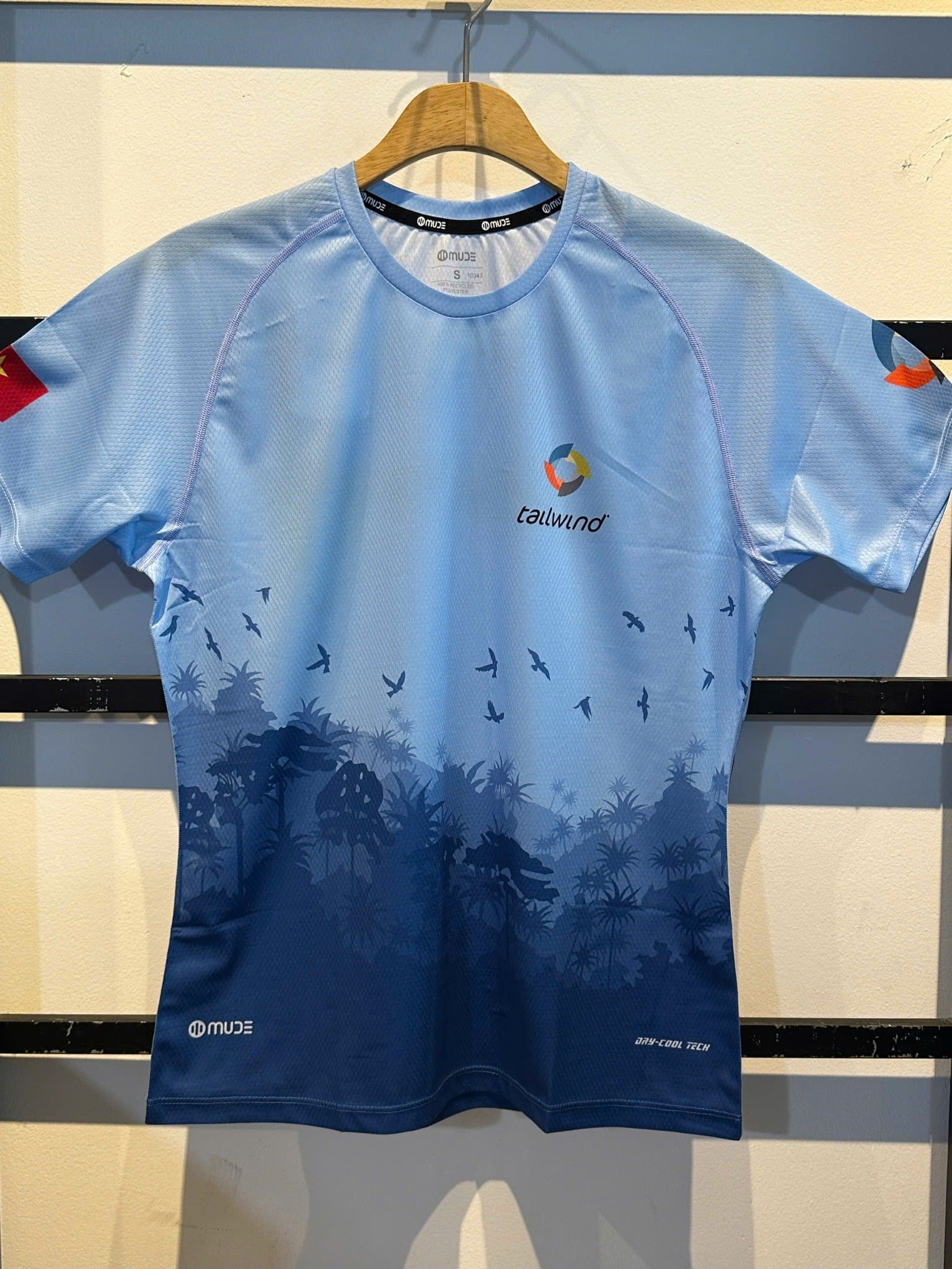  Áo thể thao tay ngắn Tailwind x Mude Blue 