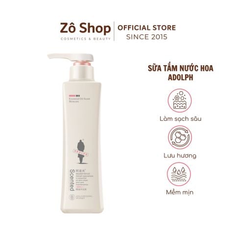 Sữa tắm hương tinh dầu nước hoa Adolph Essential Oil Scented Body Wash (Fragrant & Charming) 420ml