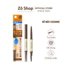 Chì kẻ lông mày Cezanne Twist-up Eyebrow with Spiral Brush 0.23g