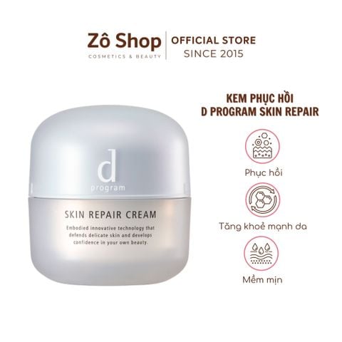 Kem dưỡng ẩm phục hồi D Program Skin Repair Cream 45g
