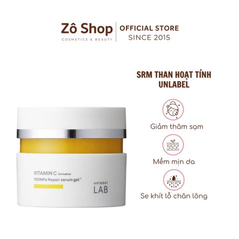 Kem dưỡng Unlabel LAB dưỡng trắng, mờ thâm, hỗ trợ se khít lỗ chân lông Vitamin C Repair Serum Gel 80g