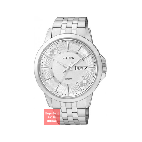 Đồng Hồ Nam dây thép Citizen Quartz BF2011-51A 41mm