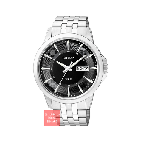 Đồng Hồ Nam dây thép Citizen Quartz BF2011-51E 41mm
