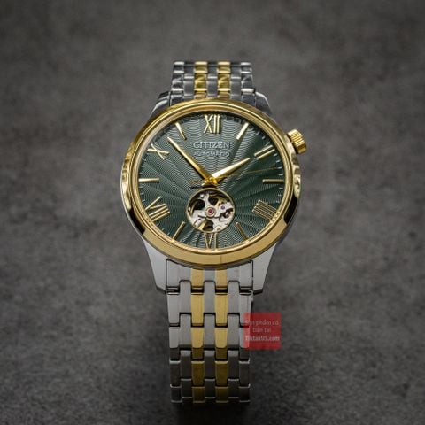 Đồng hồ nam Citizen Automatic Mechanical Open Heart NH9134-83X 40mm