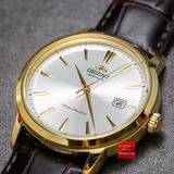 Đồng hồ nam dây da Orient Symphony 3 mạ vàng GOLD RA-AC0F04S30B (RA-AC0F04S10B)