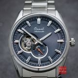 Đồng hồ nam dây thép không gỉ Orient Contemporary Stretto Semi-Skeleton 75th Anniversary Limited Edition RA-AR0012N30B