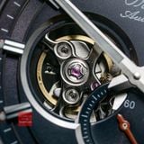 Đồng hồ nam dây thép không gỉ Orient Contemporary Stretto Semi-Skeleton 75th Anniversary Limited Edition RA-AR0012N30B