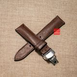 Dây đồng hồ handmade da thảo mộc Pueblo may thủ công kèm khóa bướm chống gãy dây size 18-19-20-21-22mm tặng cây tháo