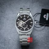 Đồng hồ nam dây thép không gỉ Orient open heart RA-AR0002B30B