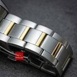 Đồng hồ nam dây thép không gỉ Orient Stretto Date RA-AC0R01S30B  size 38.5mm kính sapphire