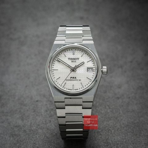 Đồng hồ đeo tay nam TISSOT AUTOMATIC PRX 35mm MOP T137.207.11.111.00 ( T1372071111100 )