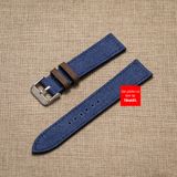 Dây đồng hồ vải canvas Seiko quân đội xanh navy