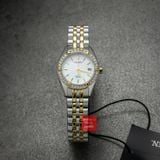 Đồng hồ nữ Citizen EU6064-54D máy pin Quartz demi vàng dây thép size 26mm