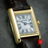 Đồng hồ nữ dây da Citizen EG2797-13A máy pin Quartz Eco-drive năng lượng ánh sáng size 24.5mm
