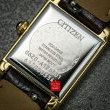 Đồng hồ nữ dây da Citizen EG2797-13A máy pin Quartz Eco-drive năng lượng ánh sáng size 24.5mm