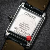 Đồng hồ nữ dây da Citizen EG2790-12A máy pin Quartz  Eco-drive năng lượng ánh sáng size 24.5mm