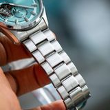 Đồng hồ Orient cũ Orient small second open heart RA-AR0009L30B Like new 98%