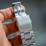 Đồng hồ Orient cũ Orient small second open heart RA-AR0009L30B Like new 98%