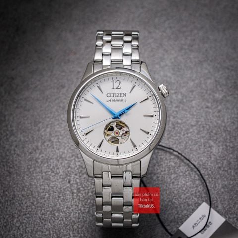 Đồng hồ nam Citizen Automatic Open Heart NH9131-73A Size 40mm