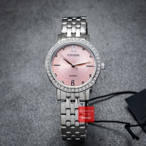 Đồng hồ nữ Citizen EL3100-55W máy pin Quartz dây thép size 31mm