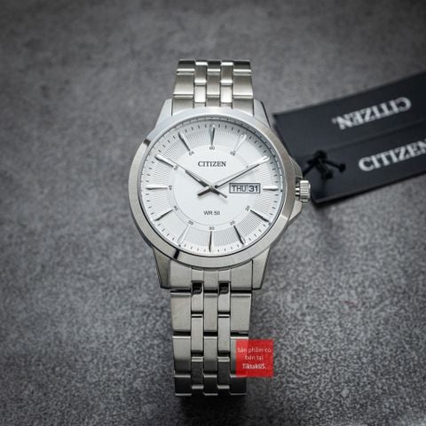 Đồng Hồ Nam dây thép Citizen Quartz BF2011-51A 41mm