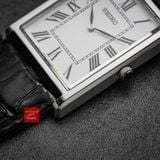 Đồng hồ nam Seiko tank SWR103P1 máy quartz kính sapphire size 27.2mm
