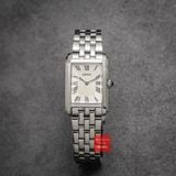 Đồng hồ nữ Seiko tank SWR083P1 máy quartz dây thép