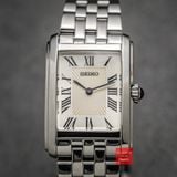 Đồng hồ nữ Seiko tank SWR083P1 máy quartz dây thép