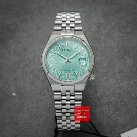 Đồng hồ nam nữ Citizen Automatic Tsuyosa 37mm Mechanical NK0030-51X dây Jubilee