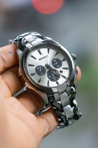 Đồng hồ seiko cũ Seiko Solar SSC635P1 Chronograph