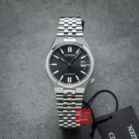 Đồng hồ nam nữ Citizen Automatic Tsuyosa 37mm Mechanical NK0030-51E dây Jubilee