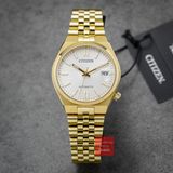 Đồng hồ nam nữ Citizen Automatic Tsuyosa 37mm Mechanical NK0032-56A dây Jubilee mạ vàng