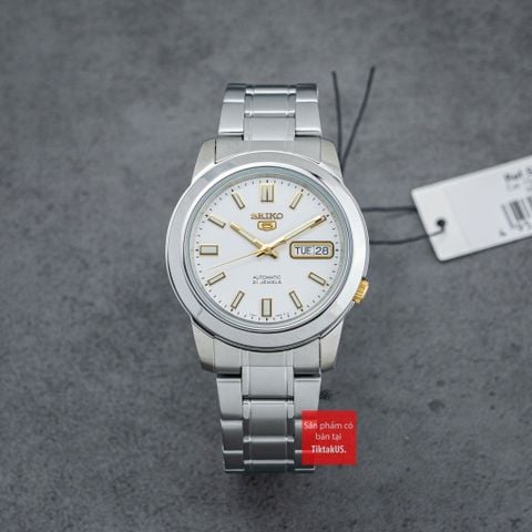 Đồng hồ nam dây thép Seiko 5 automatic SNKK07K1 size 38mm
