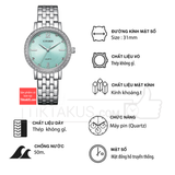 Đồng hồ nữ Citizen EL3100-55X máy pin Quartz dây thép size 31mm