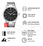 Đồng hồ nam Citizen automatic NH8350-83E size 40mm