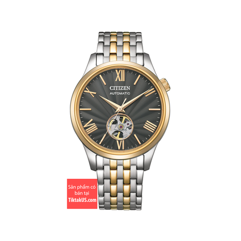 Đồng hồ nam Citizen Automatic Mechanical Open Heart NH9136-88H 40mm