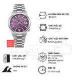 Đồng hồ nam nữ Citizen Tsuyosa size 37mm Automatic NJ0200-50W