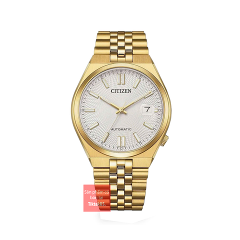 Đồng hồ nam Citizen Automatic Tsuyosa 40mm Mechanical NK0022-50A dây Jubilee mạ vàng