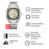 Đồng hồ nam Citizen Zenshin automatic Super Titanium Forza ver.2 NK5020-58P