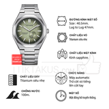 Đồng hồ nam Citizen Zenshin automatic Super Titanium Forza ver.2 NK5020-58X