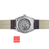 Đồng hồ nam dây da Orient Stretto Date RA-AC0R03Y30B  size 38.5mm kính sapphire