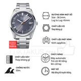 Đồng hồ nam dây thép không gỉ Orient Stretto Date Limited Edition RA-AC0R04N30B size 38.5mm kính sapphire