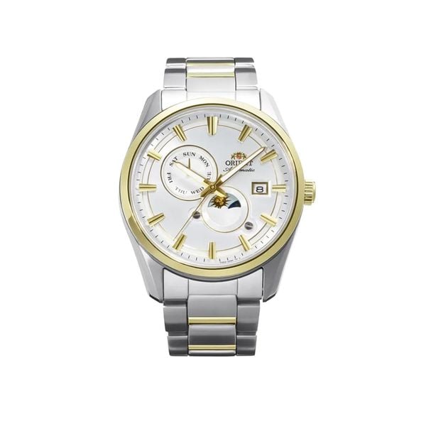 Đồng hồ nam Orient Sun and Moon Stretto RA-AK0312S30B automatic kính sapphire size 41.5 mm