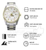 Đồng hồ nam Orient Sun and Moon Stretto RA-AK0312S30B automatic kính sapphire size 41.5 mm