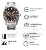 Đồng hồ nam Orient Sun and Moon Stretto RA-AK0313Y30B automatic kính sapphire size 41.5 mm