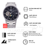 Đồng hồ đeo tay nam Orient Sun and Moon Gen 4 Open heart RA-AS0008B30B (RA-AS0008B10B)