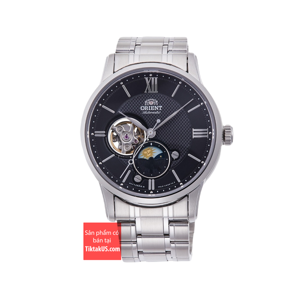 Đồng hồ đeo tay nam Orient Sun and Moon Gen 4 Open heart RA-AS0008B30B (RA-AS0008B10B)