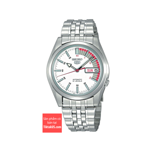 Đồng hồ nam dây thép Seiko 5 automatic Vintage SNK369K1 size 37mm