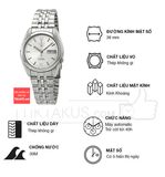 Đồng hồ nam dây thép Seiko 5 SNK385K1 Automatic size 38mm